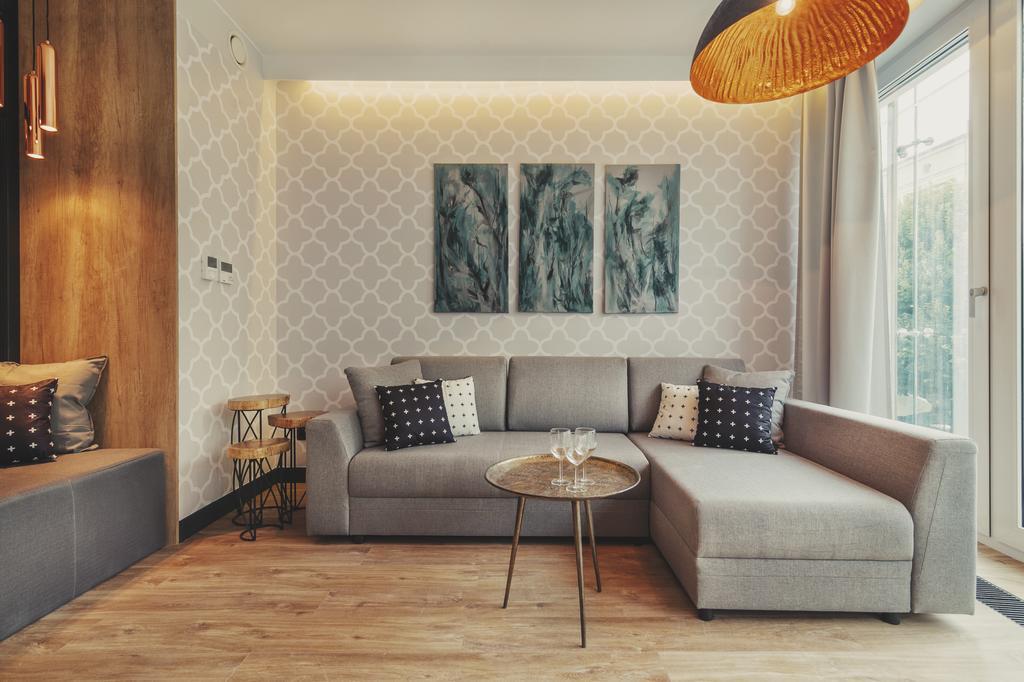 Grand Apartments Wave- Na Fali Sopot Kültér fotó