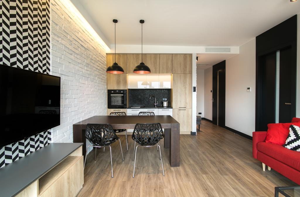 Grand Apartments Wave- Na Fali Sopot Kültér fotó