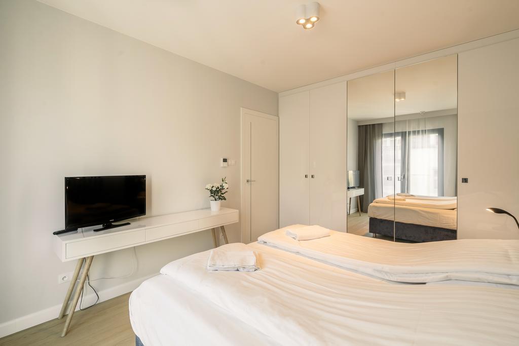Grand Apartments Wave- Na Fali Sopot Kültér fotó