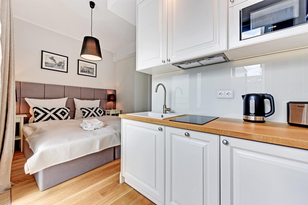 Grand Apartments Wave- Na Fali Sopot Kültér fotó